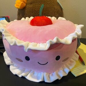 Heart Shaped Cake Plushie NWT